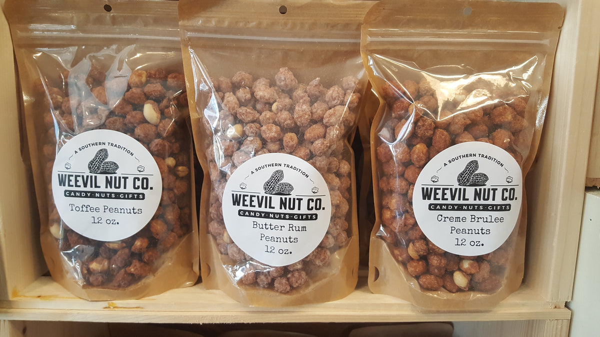 Honey Roasted Peanuts – Weevil Nut Company