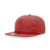 Decky 6032 Classic Rope Cap, 5 Panel Flat Bill Hat, Snapback