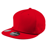 Decky 1041 - Classic Flat Bill Golf Hat with Rope, Snapback