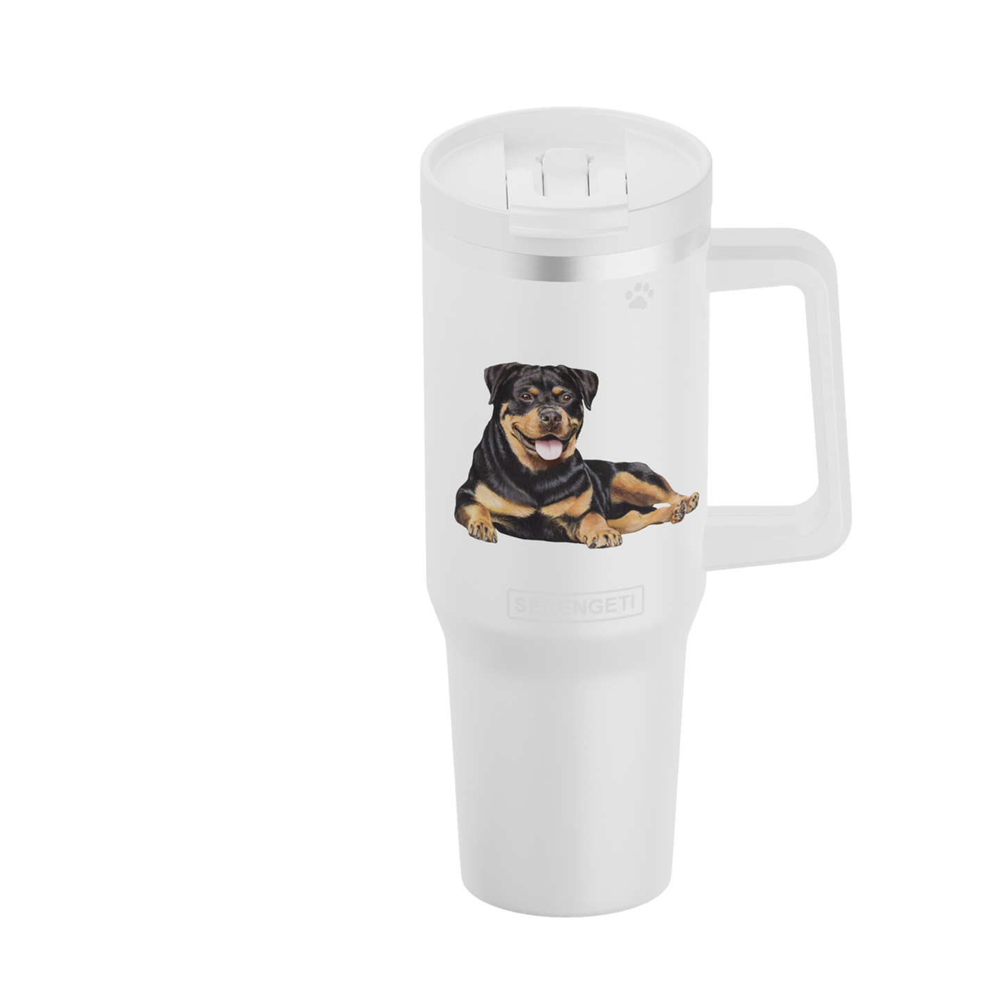 40oz Rottweiler Tumbler - 3D Printed - Vacuum Insulated