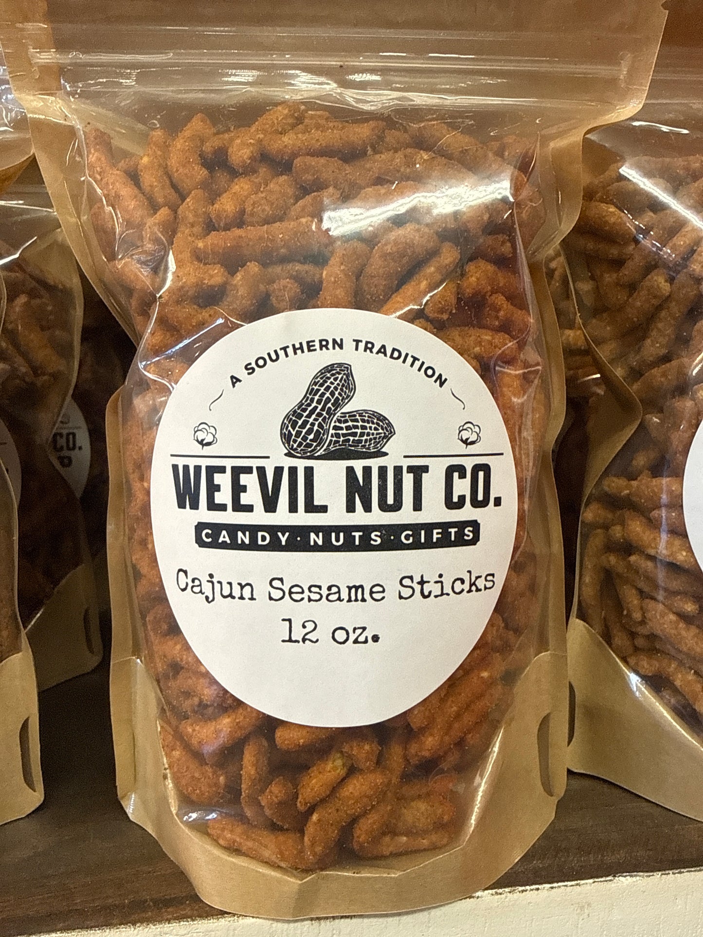 Cajun Sesame Sticks (12oz)