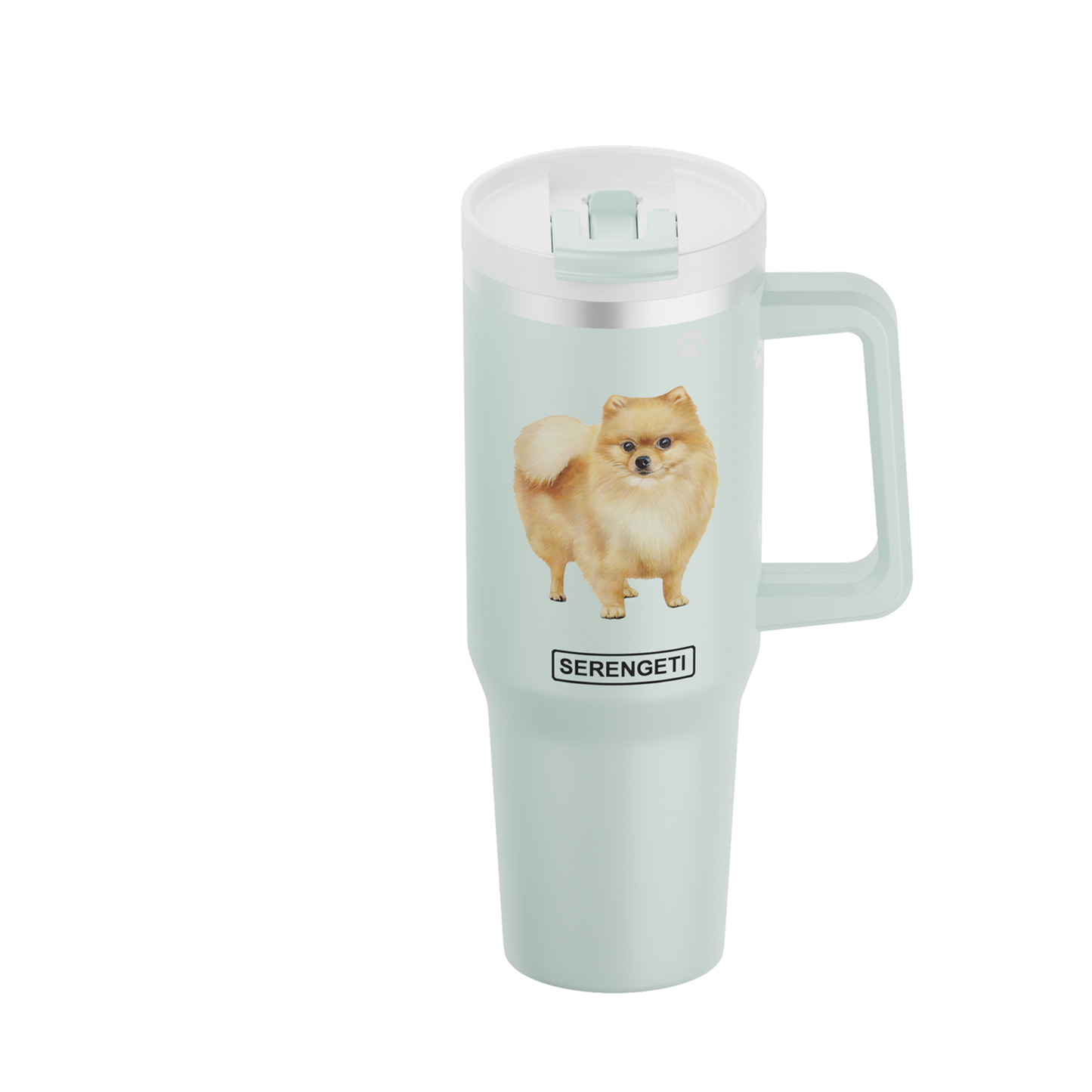 40oz Pomeranian Tumbler - 3D Printed - Vacuum Insulated
