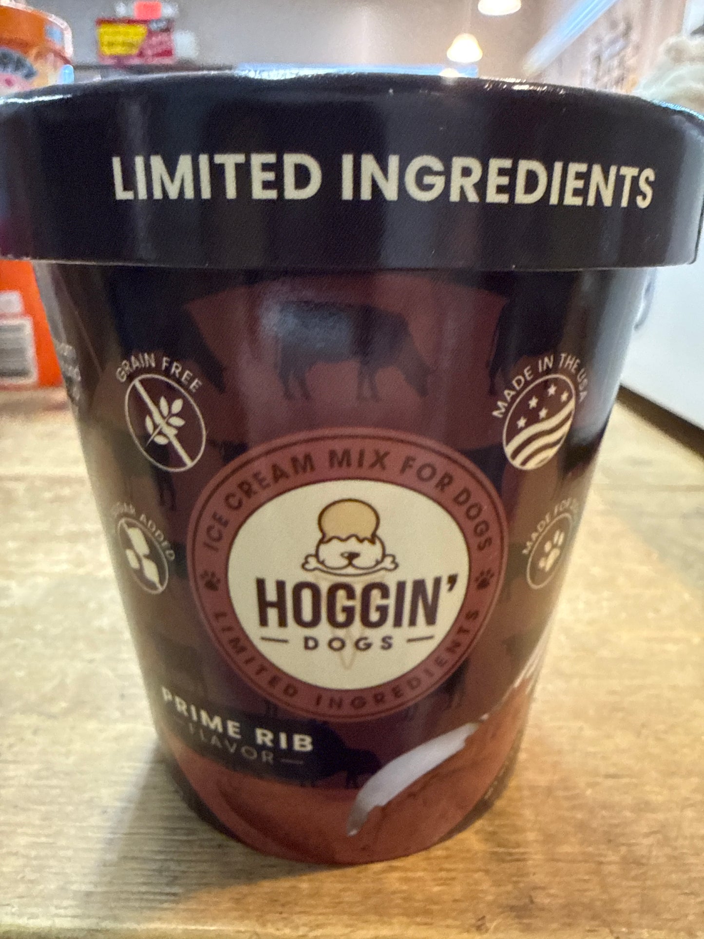 Hoggin Dogs Ice Cream - Prime Rib