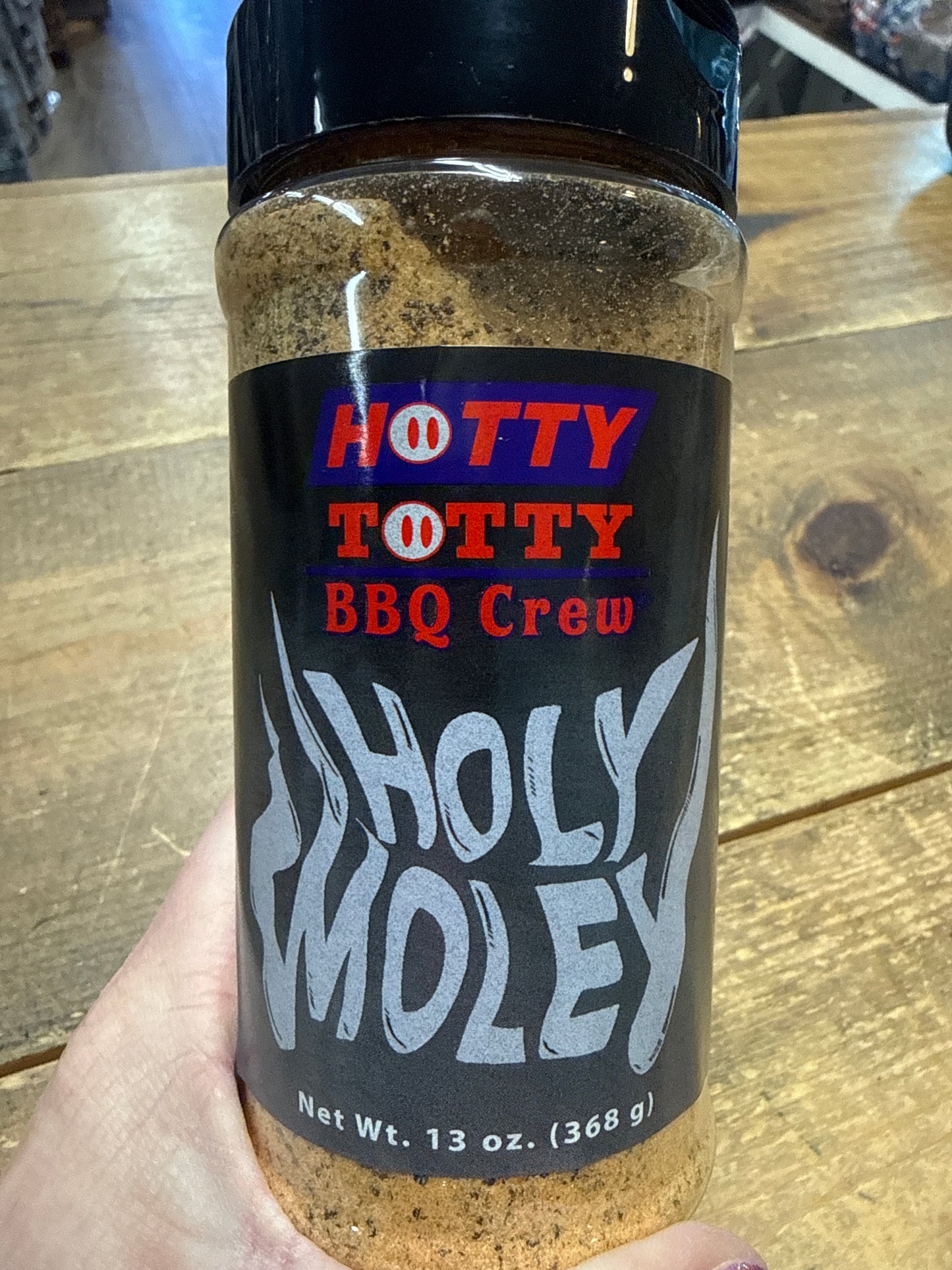Hotty Totty BBQ Crew Holy Moley
