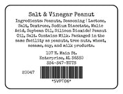 Salt & Vinegar Peanuts