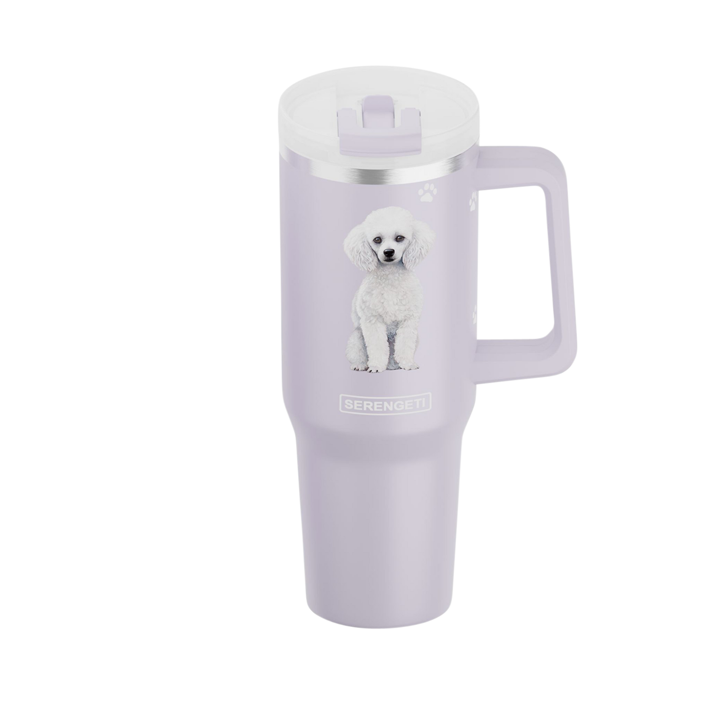 40oz Poodle Tumbler - 3D Printed - Vacuum Insulated