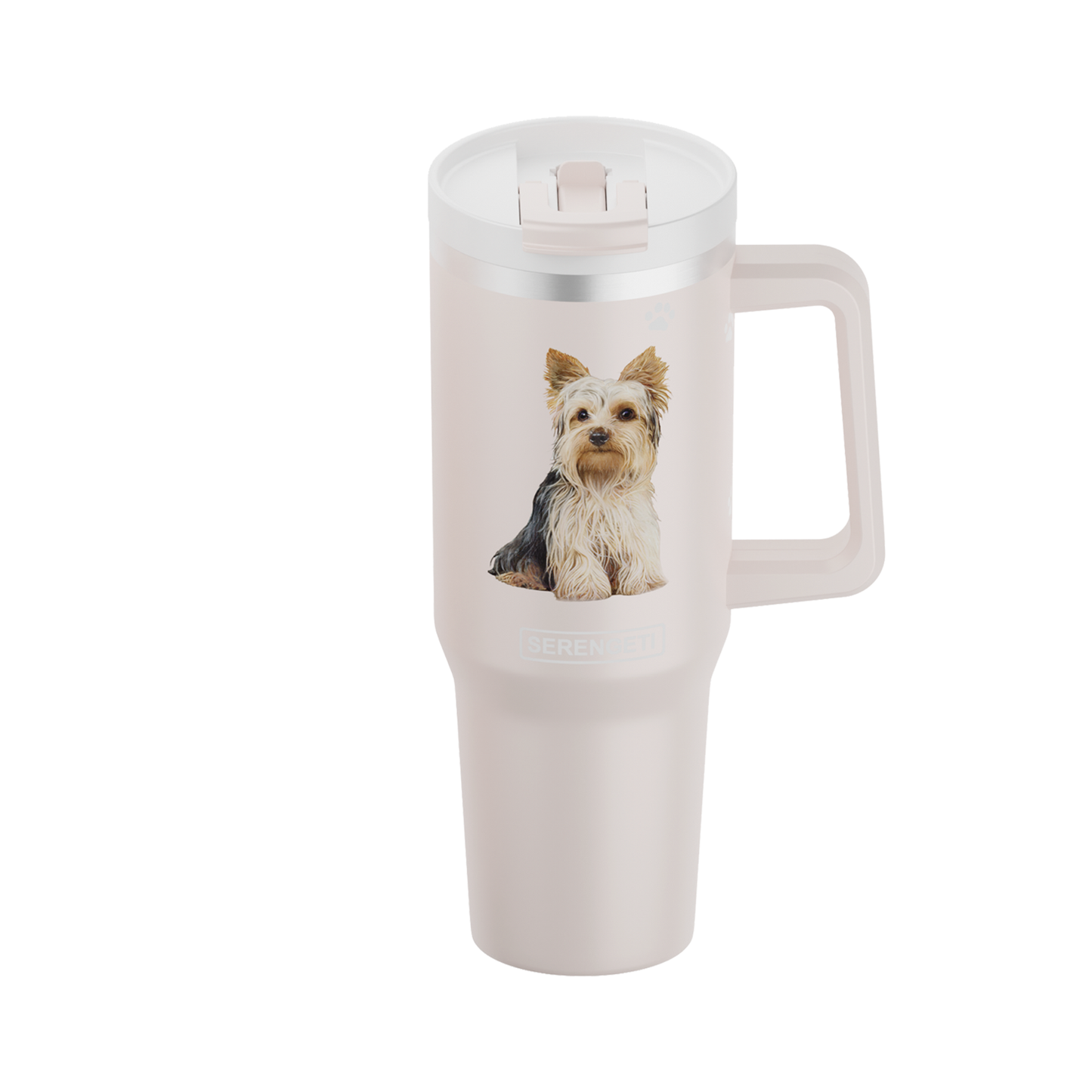 40oz Yorkie Tumbler - 3D Printed - Vacuum Insulated