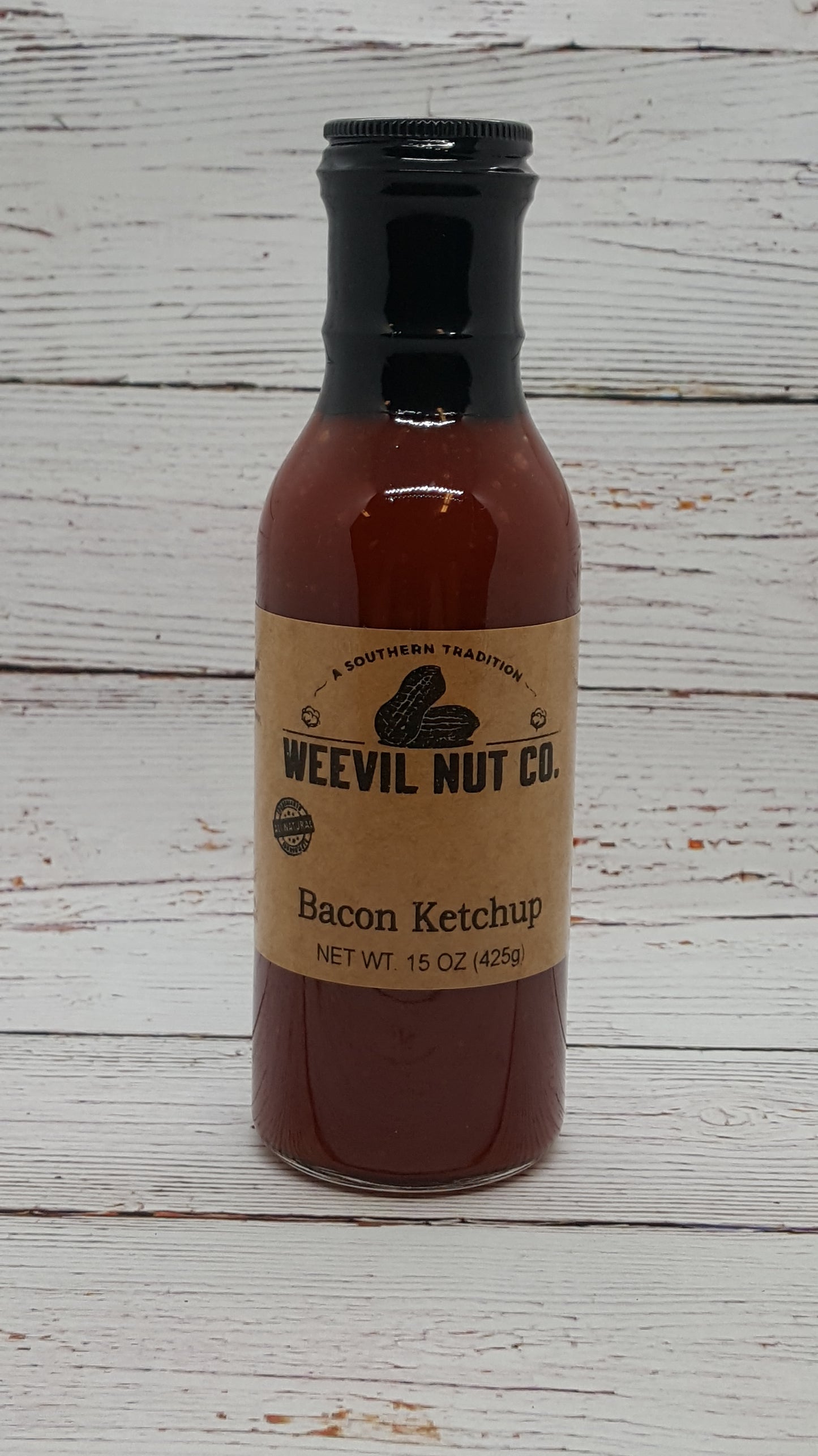 Weevil Nut Bacon Ketchup Gourmet Sauce (12oz)