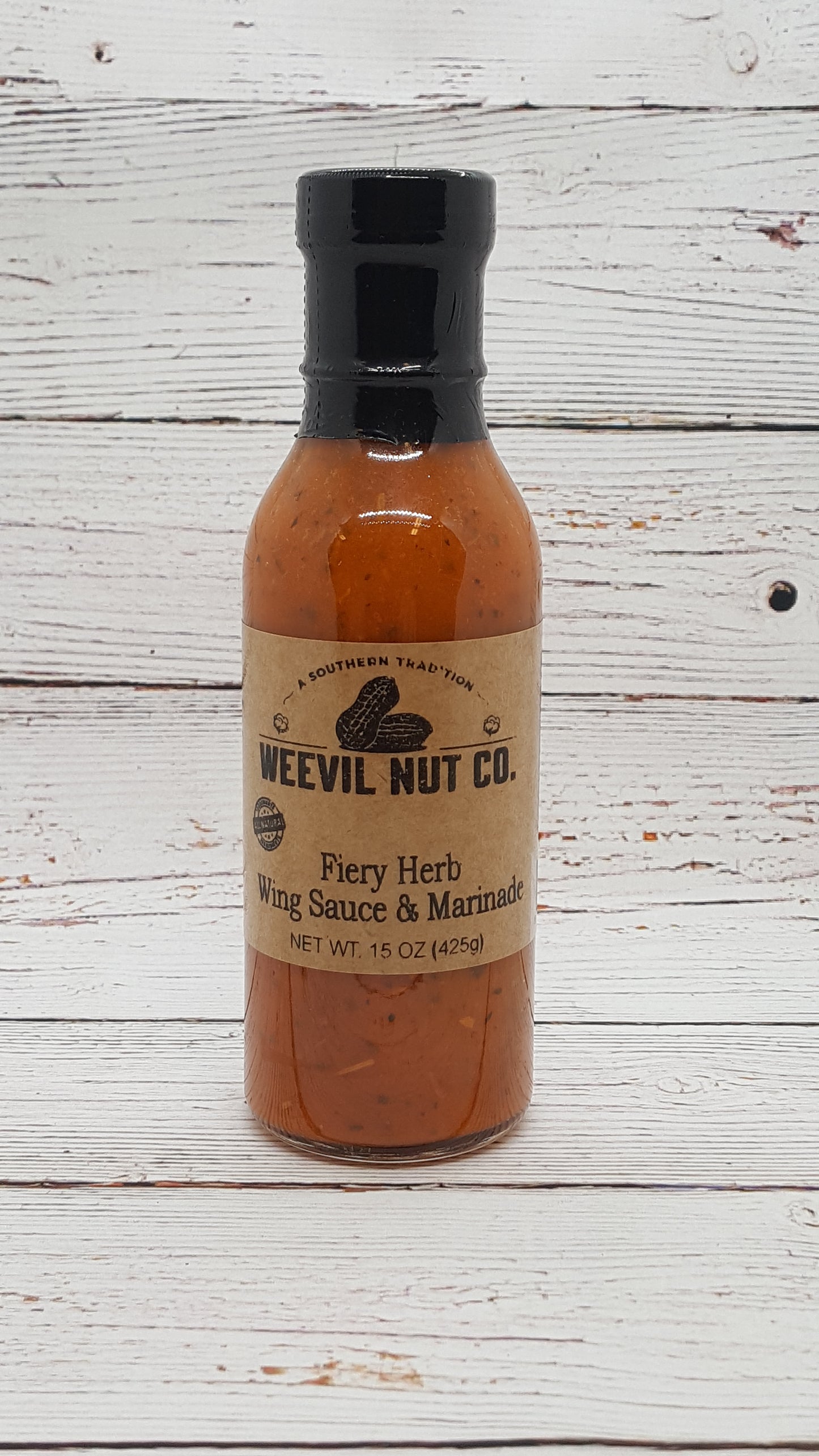 Weevil Nut Fiery Herb Wing Gourmet Sauce (12oz)