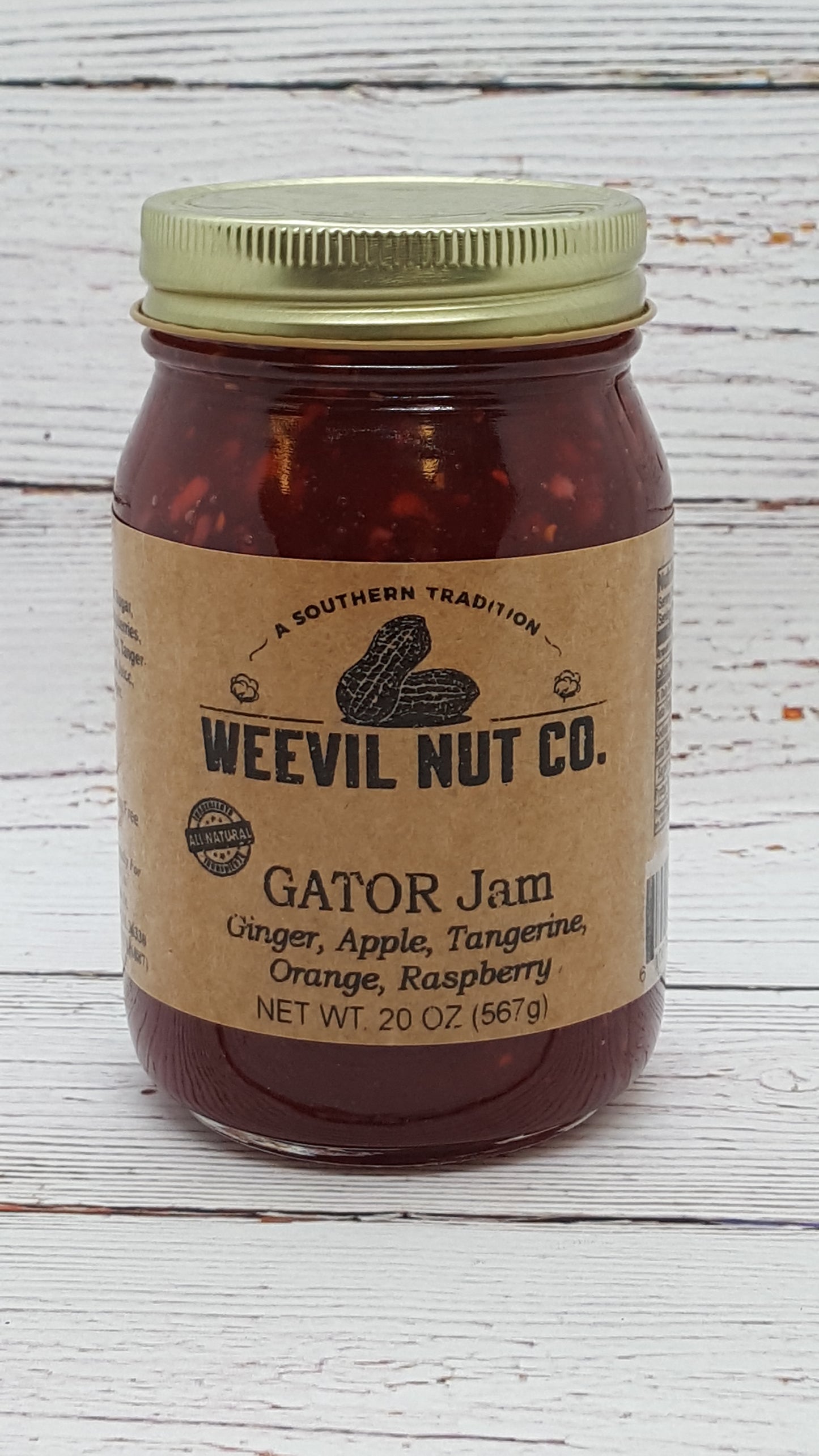 Weevil Gourmet GATOR Jam (20oz)