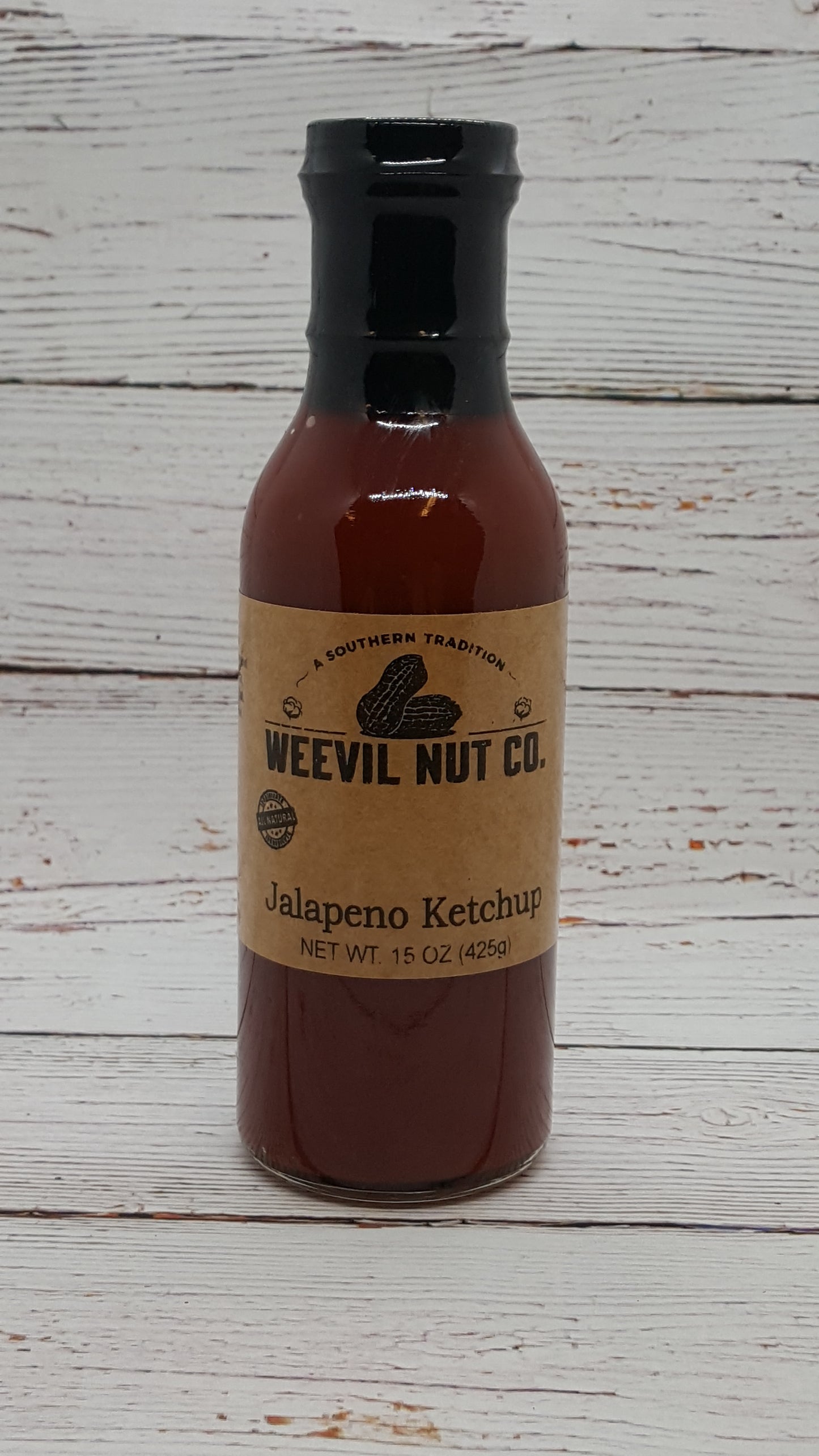 Weevil Nut Gourmet Jalapeño Ketchup (12oz)