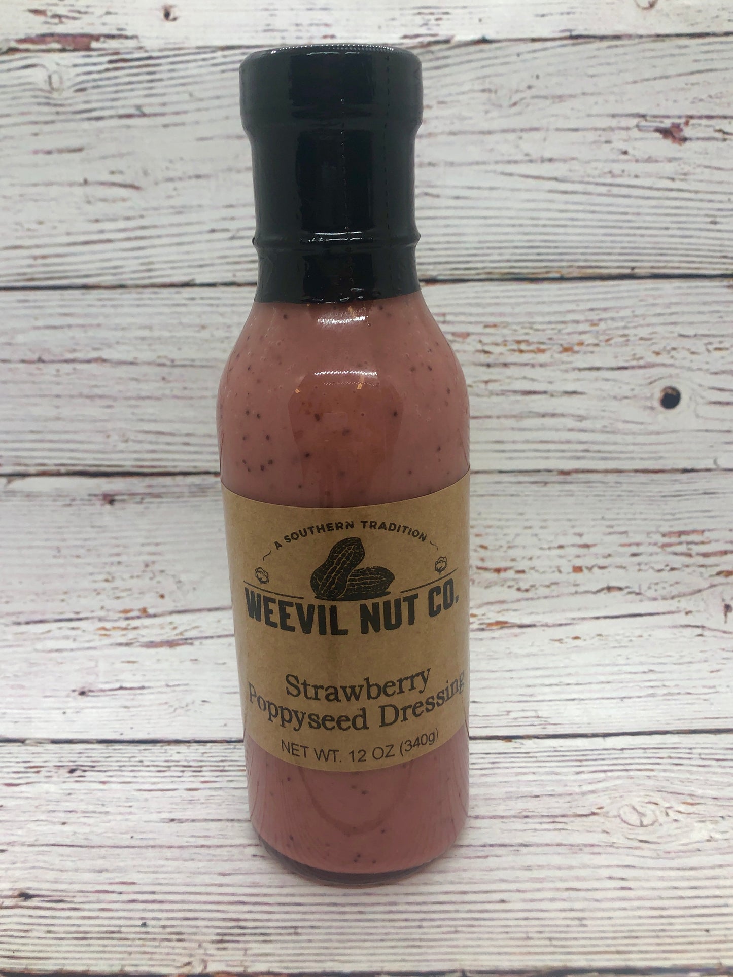 Weevil Nut Strawberry Poppyseed Gourmet Dressing (12oz)