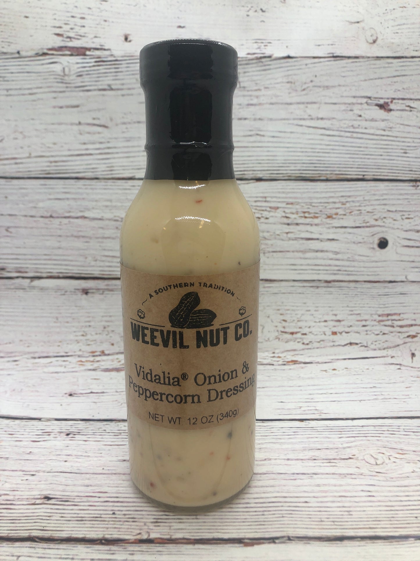 Weevil Nut Vidalia Onion & Peppercorn Gourmet Dressing (12oz)