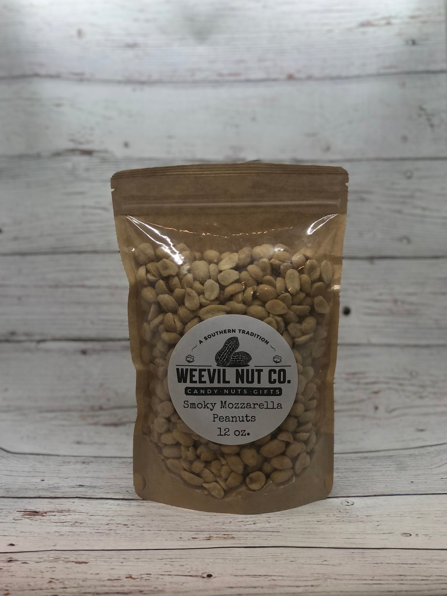 Smoky Mozzarella Peanuts