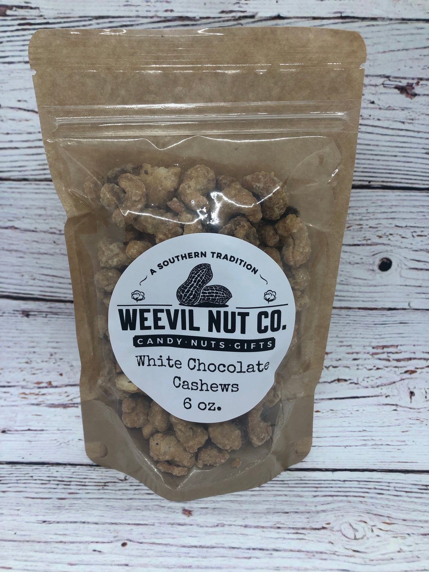 White Chocolate Cashews