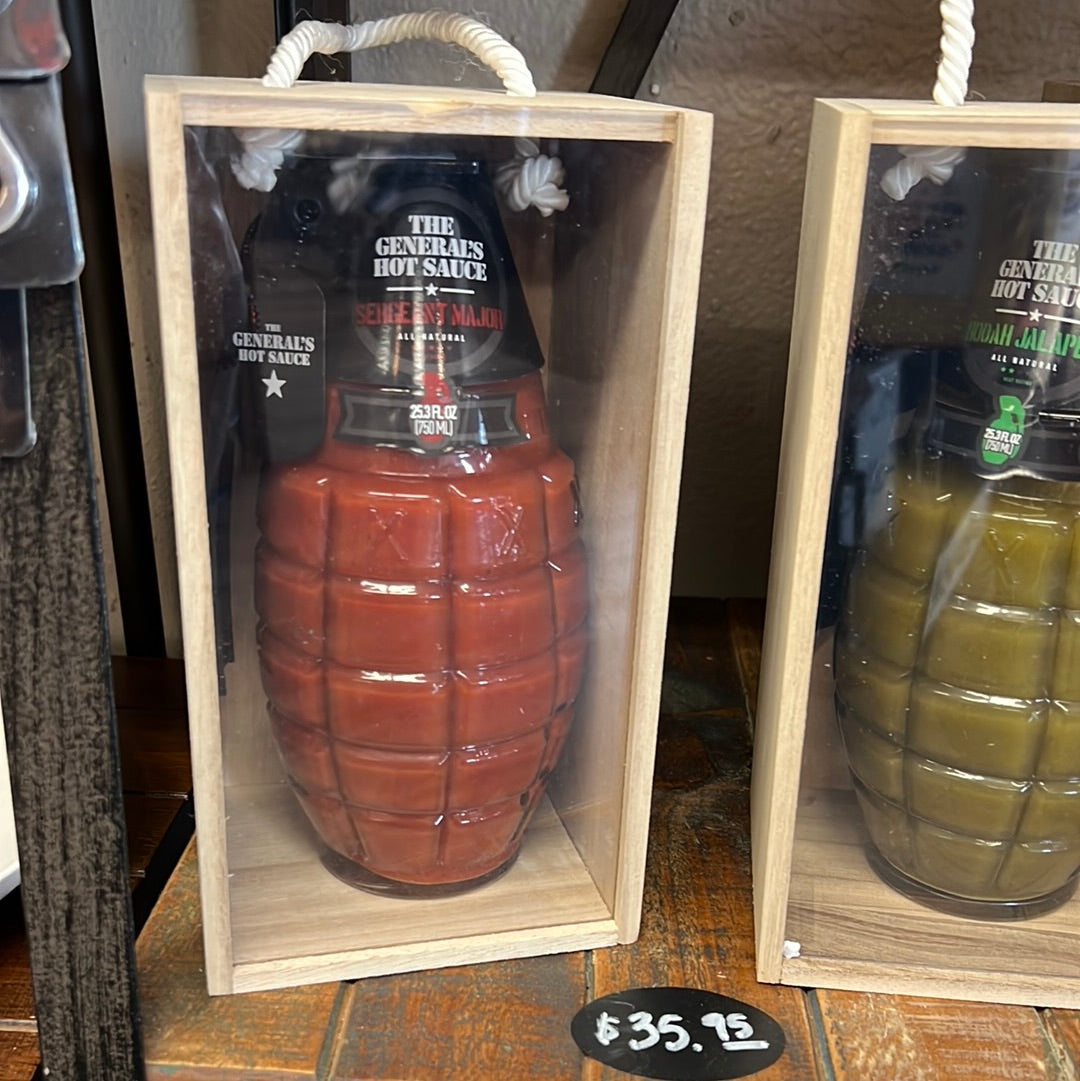 The General’s Hot Sauce Sergeant Major Mega