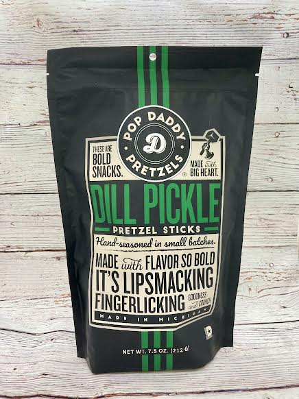 Pop Daddy Dill Pickle Pretzels