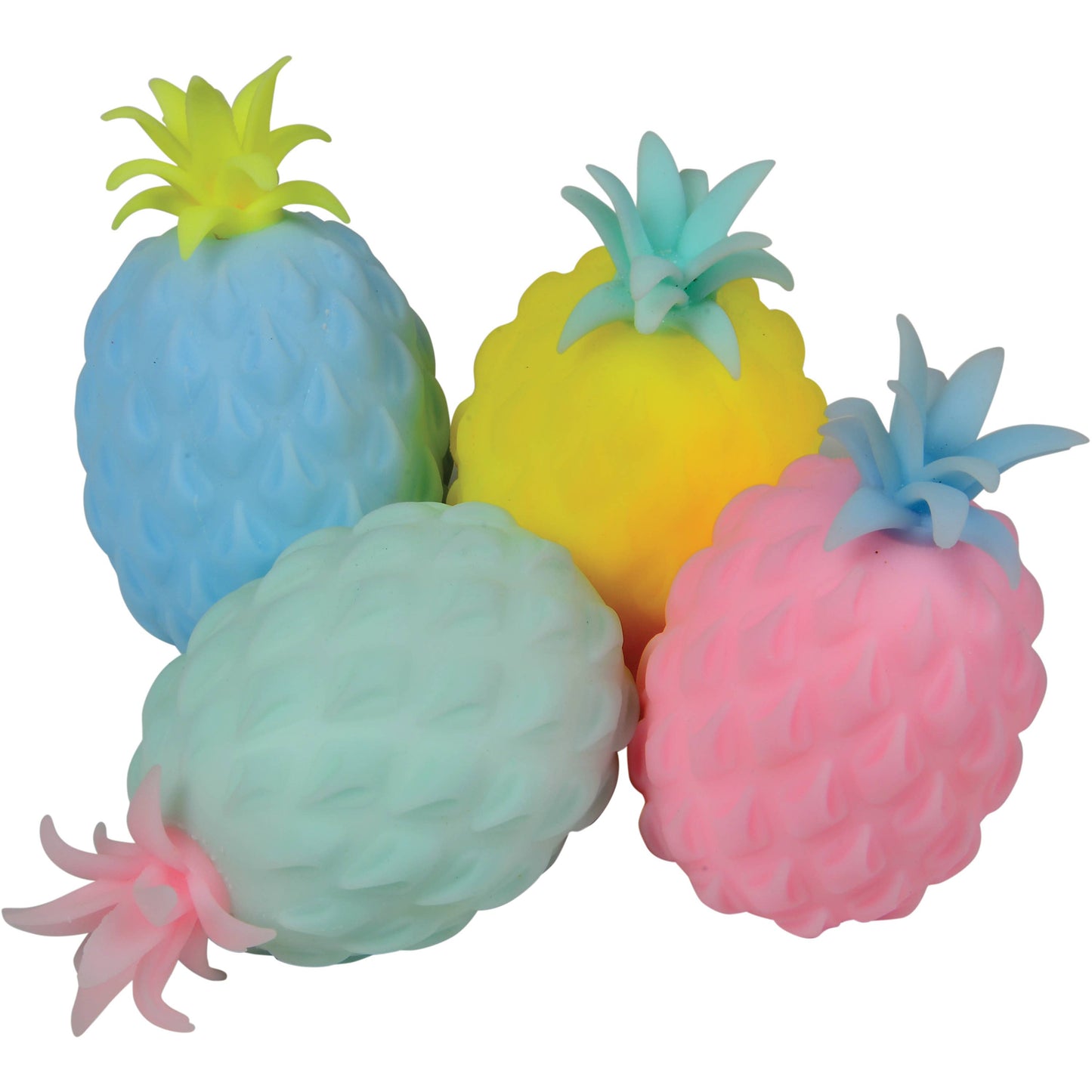 Smooshy Stress Pineapples 12-unit Display