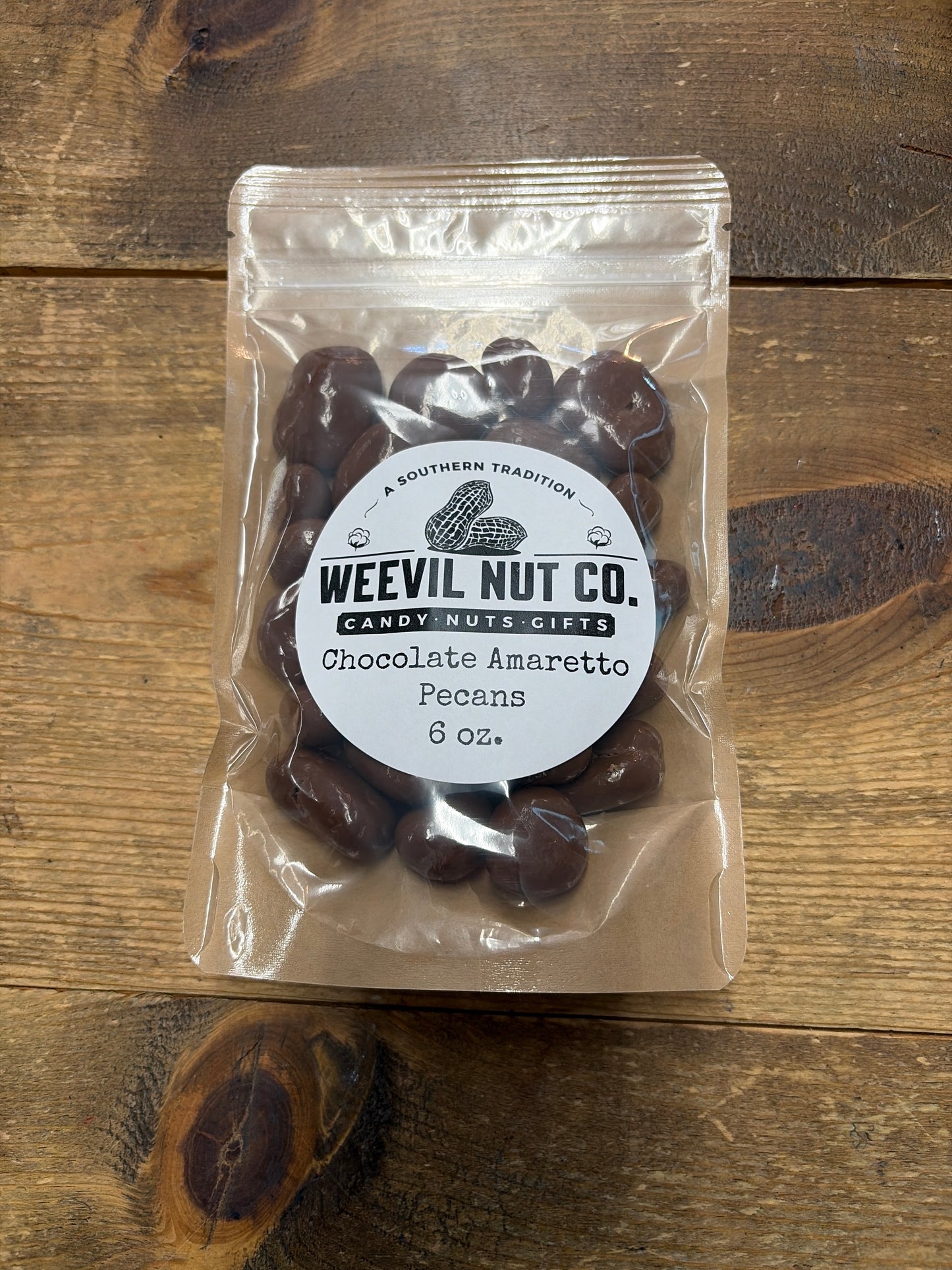 Chocolate Amaretto Pecans