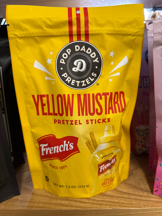 Pop Daddy Pretzel - French's Yellow Mustard