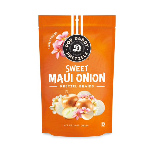 Sweet Maui Onion
Seasoned Pretzels(limited edtion) 10oz