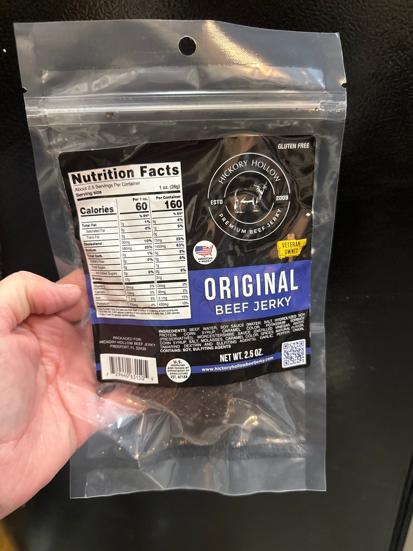 Hickory Hollow Original Beef Jerky