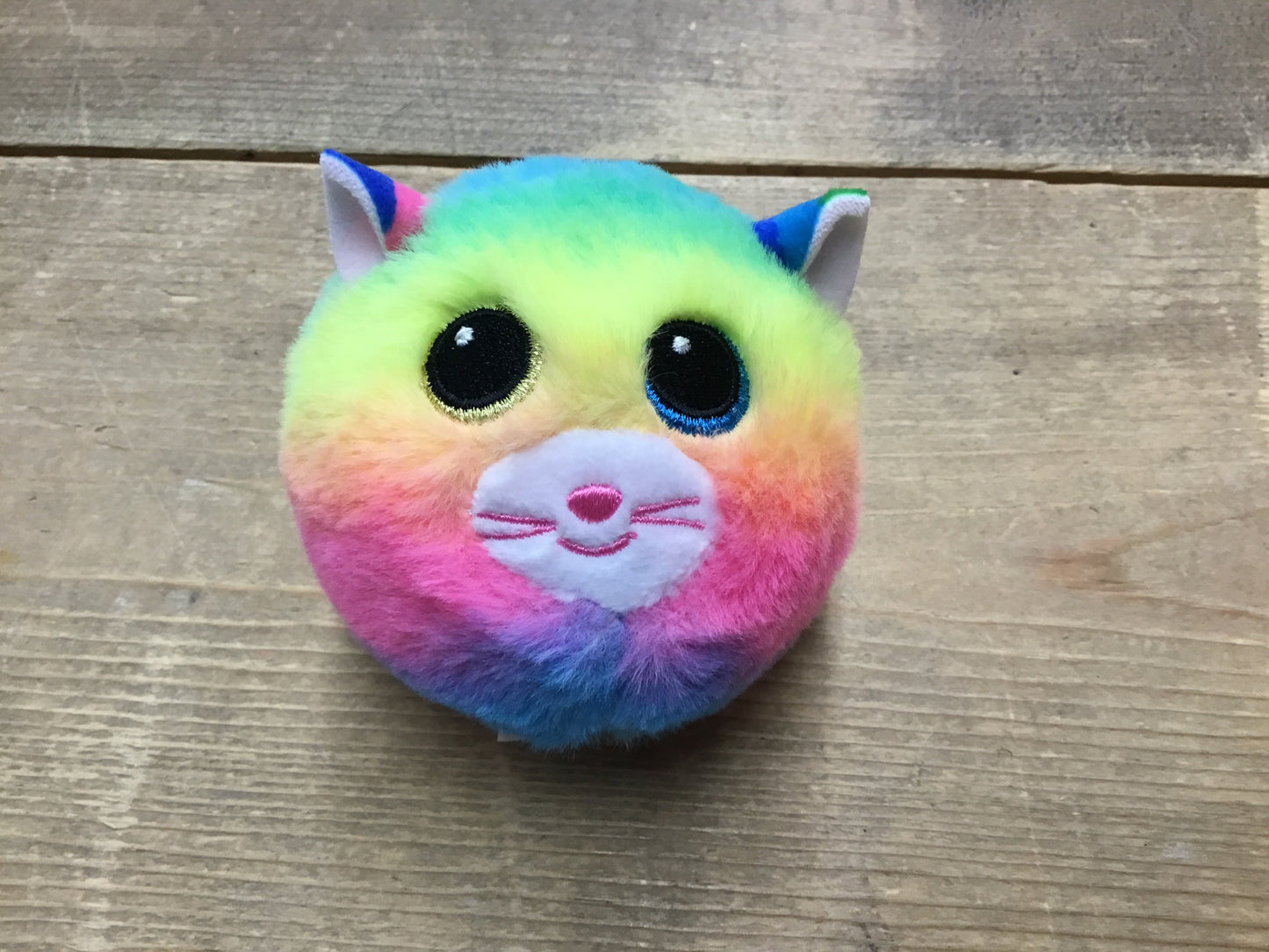 Beanie Bouncers “Gemma” Rainbow Cat