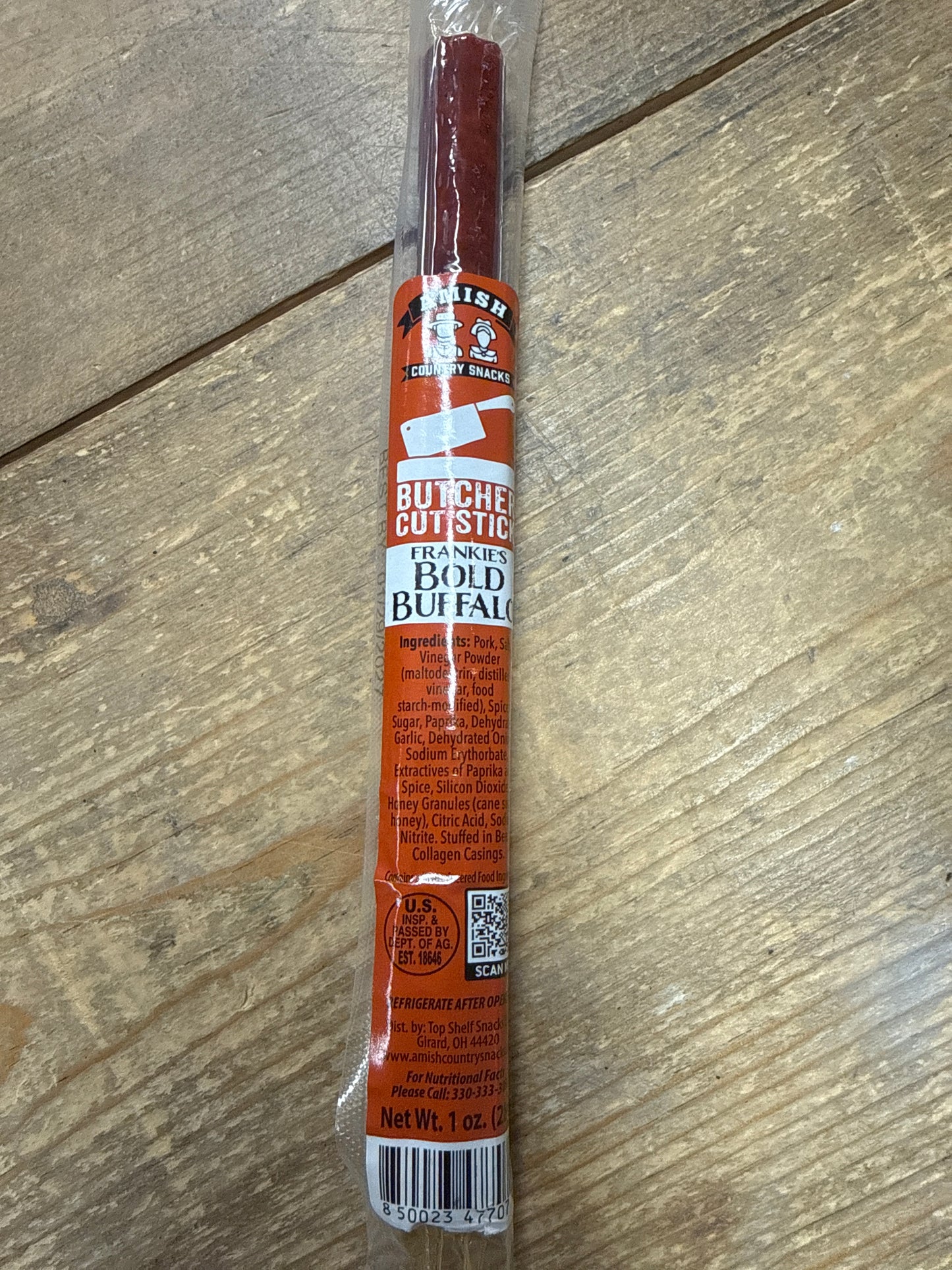 Amish Frankie's Bold Buffalo Butcher Cut Stick