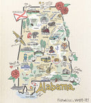 Fishkiss Alabama Swedish Cloth