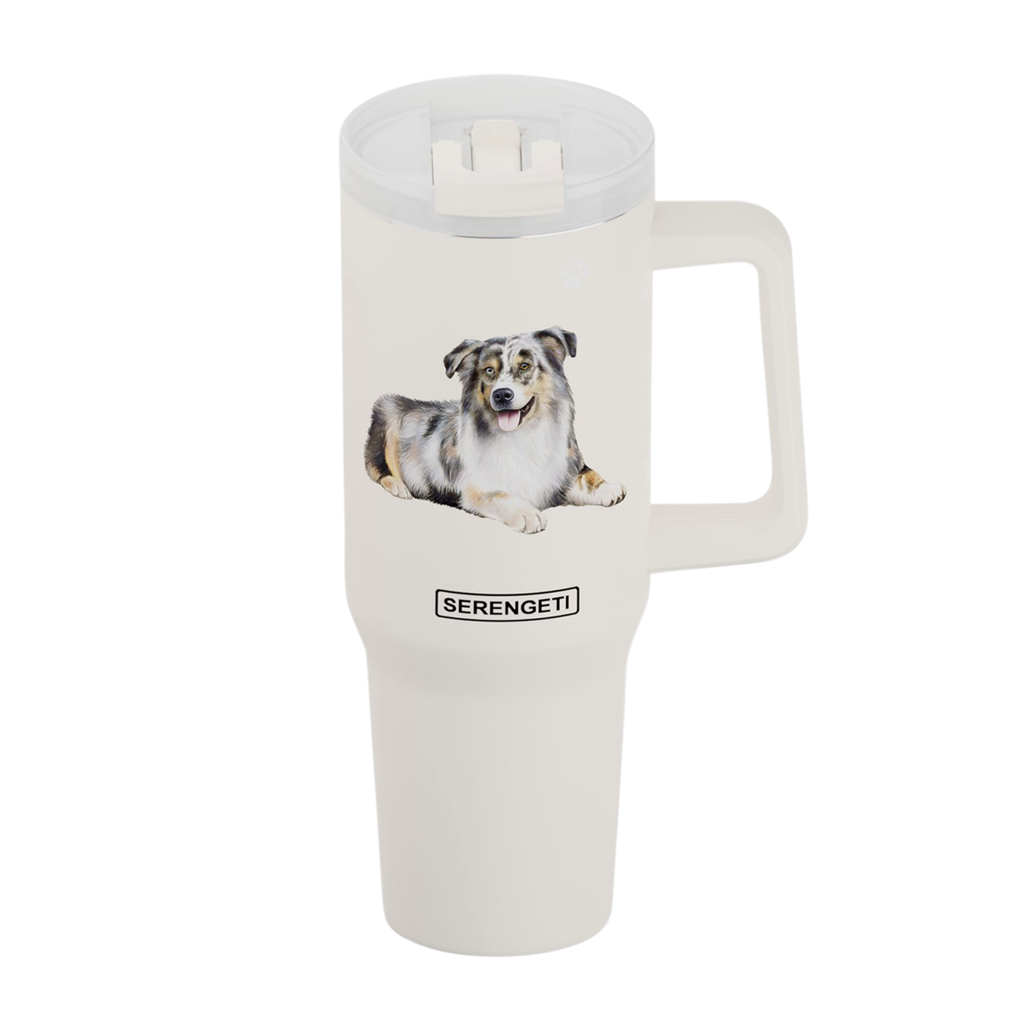 40oz Australian Shepherd Tumbler - 3D Printed - Insulated