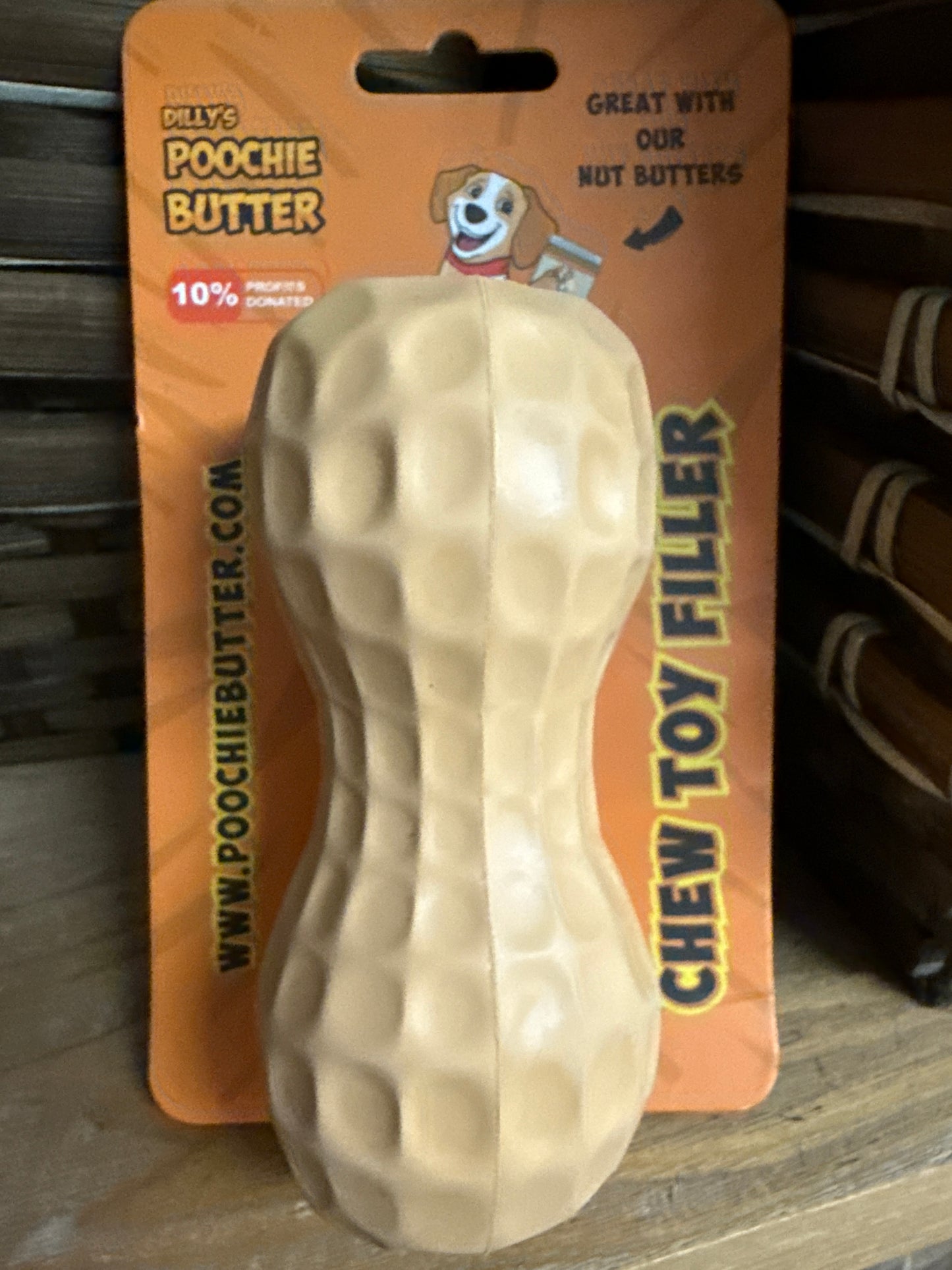 Poochie Butter Chew Toy Filler Peanut