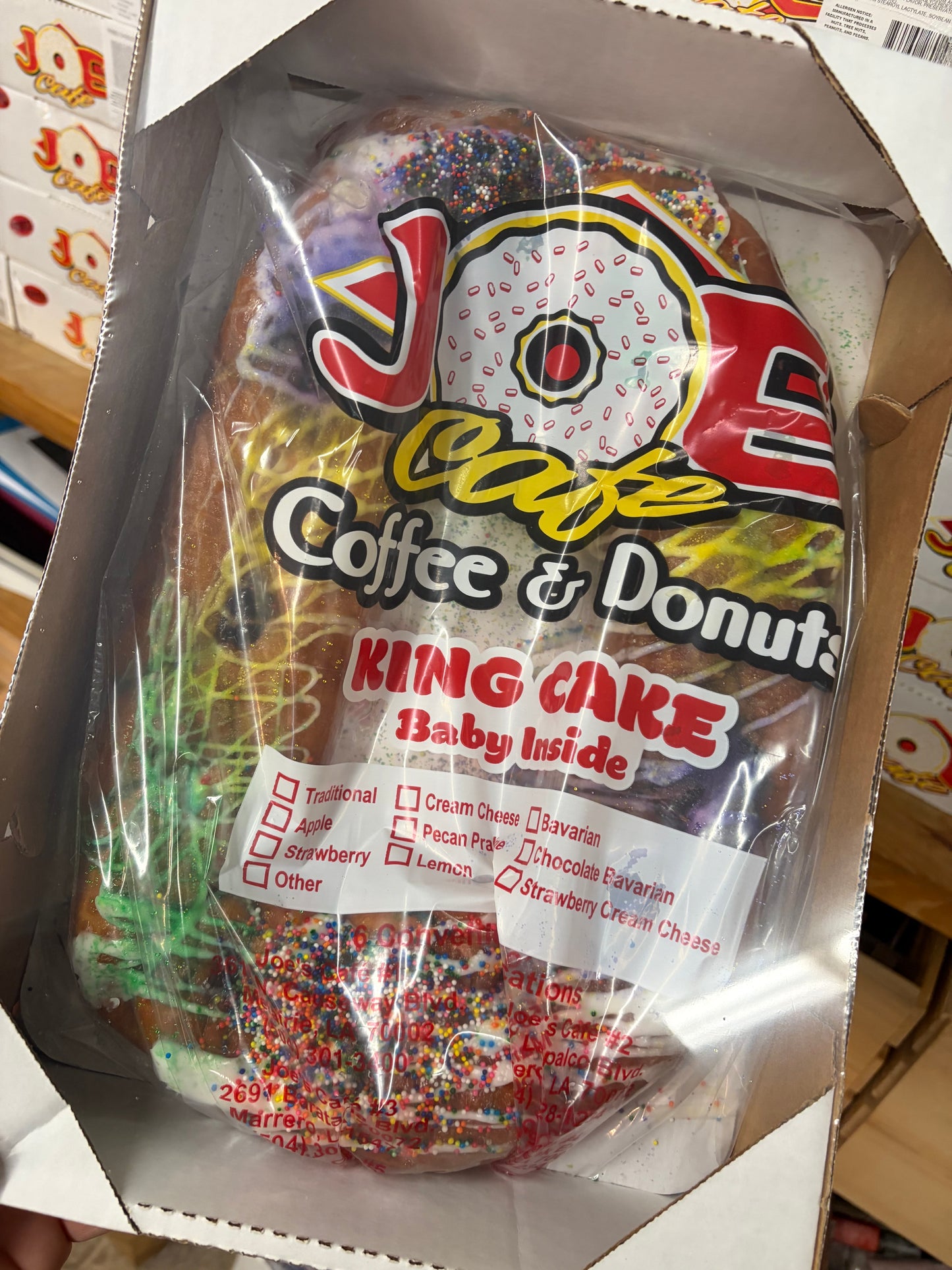 Joe's Cafe Fried King Cakes