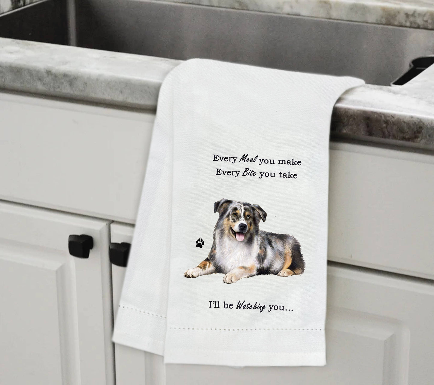 Australian Shepherd Kitchen Towel