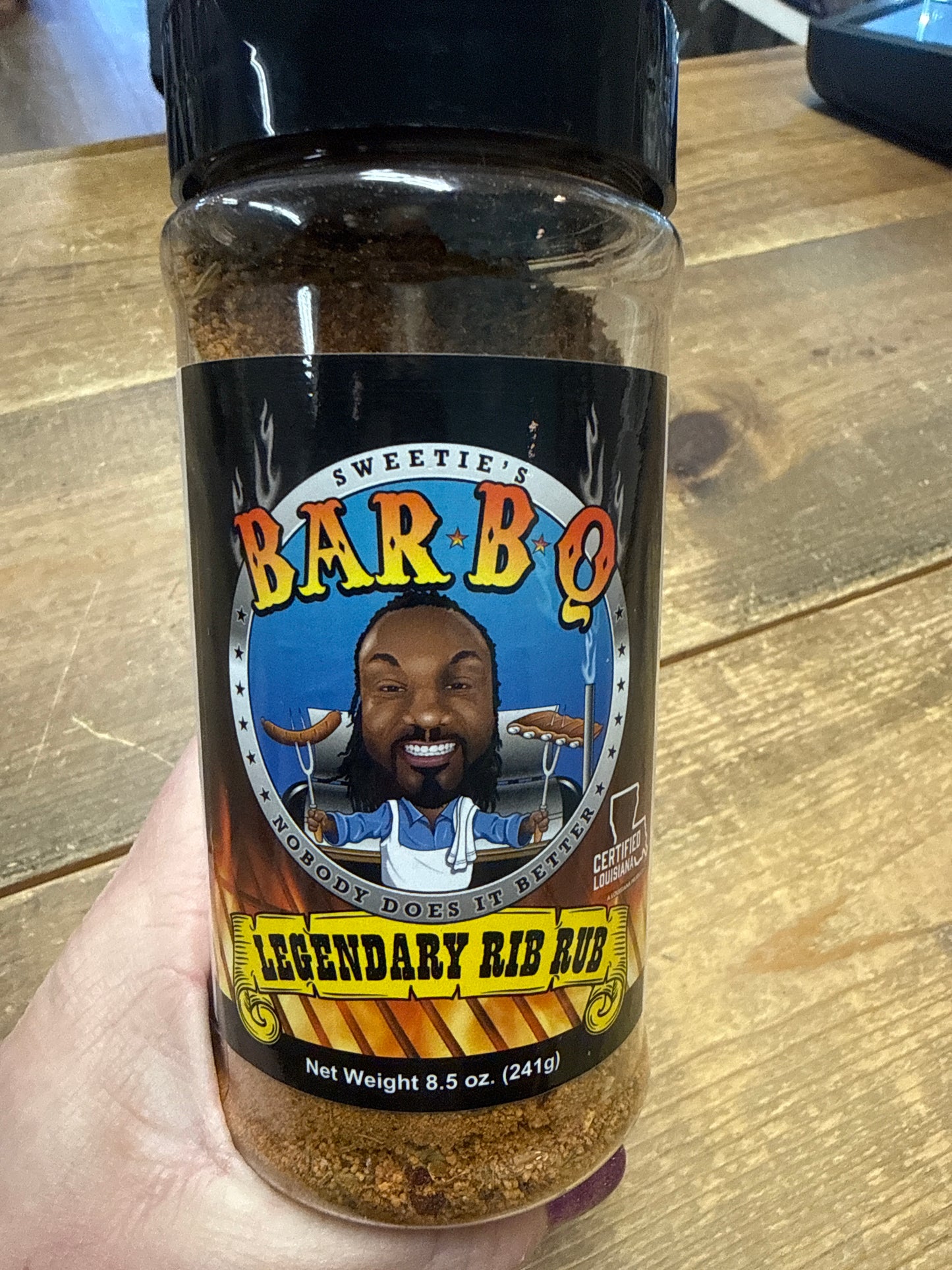 Daryl Walker Sweetie's Legendary Rib Rub