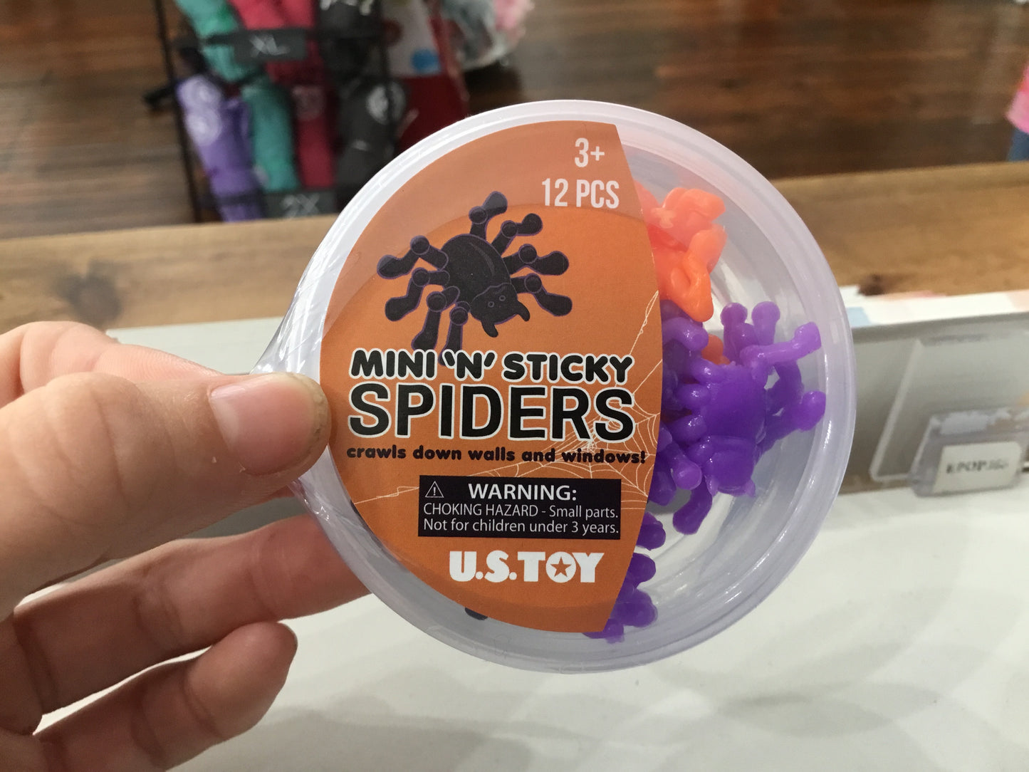 Mini Sticky Spiders