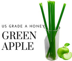 Bee Krazy Honey Sticks - 50 Ct. Green Apple Refill