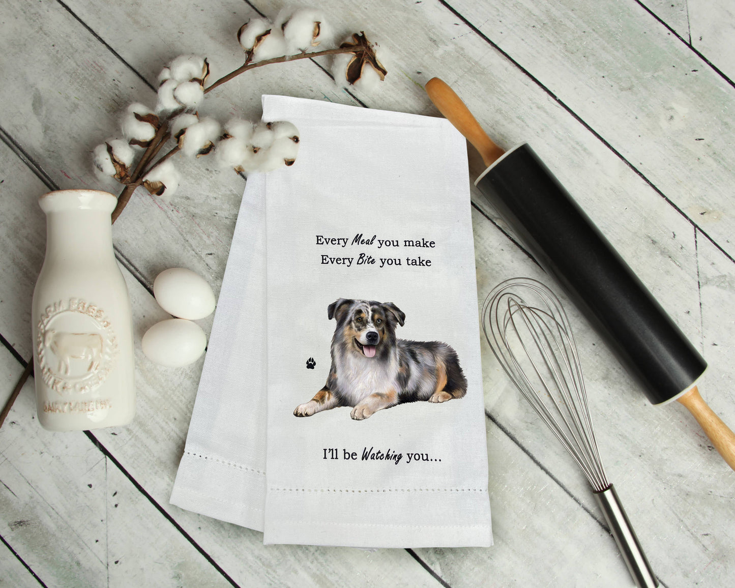 Australian Shepherd Kitchen Towel