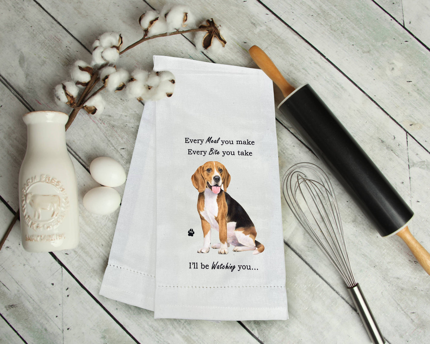 Beagle Kitchen Towel