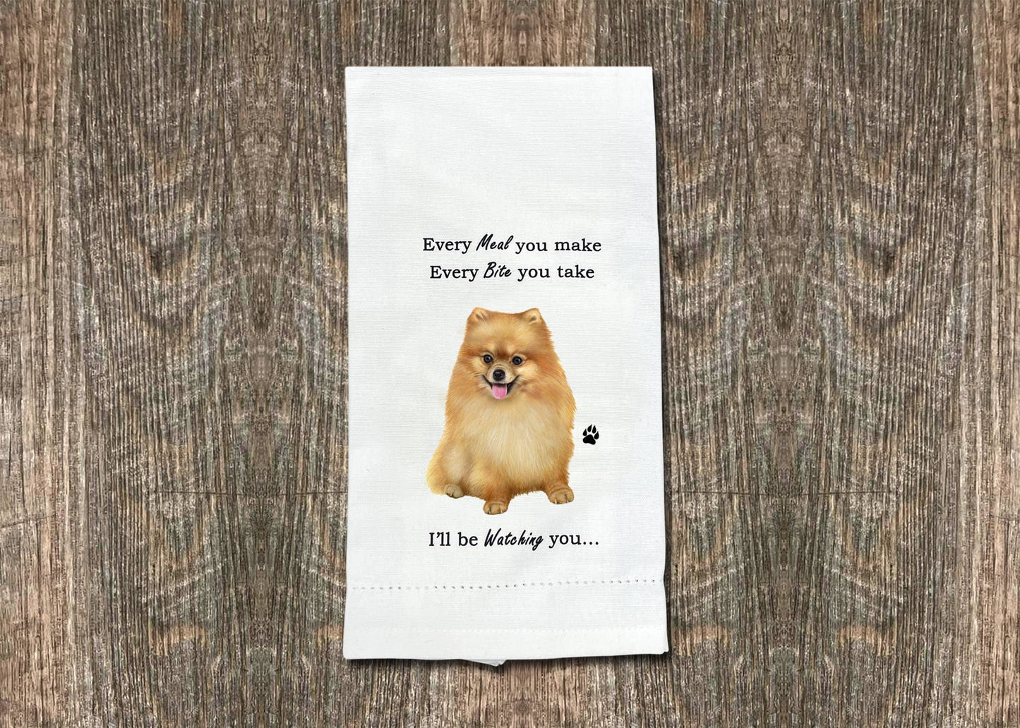Pomeranian Kitchen Towel