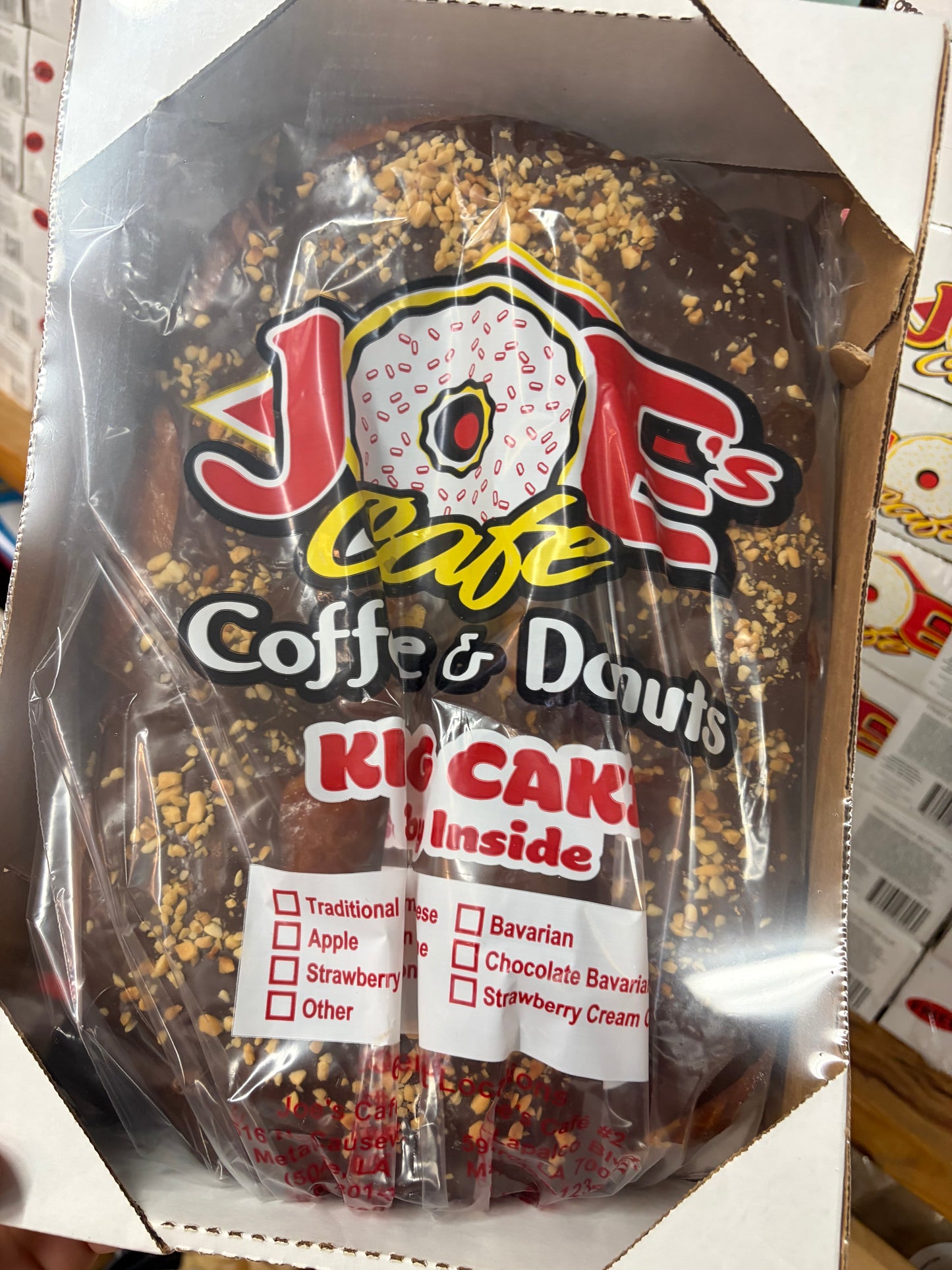 Joe's Cafe Fried King Cakes