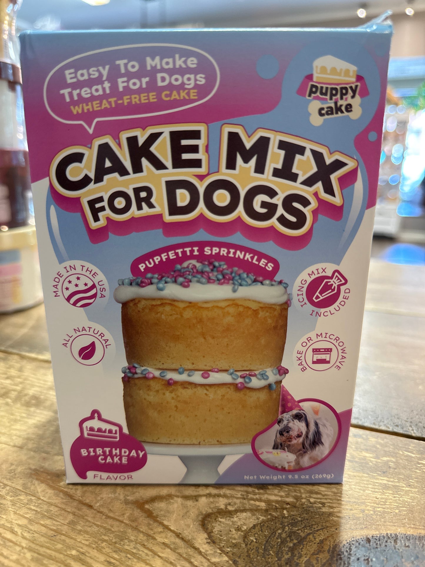 Cake Mix for Dogs - Birthday Cake Flavor