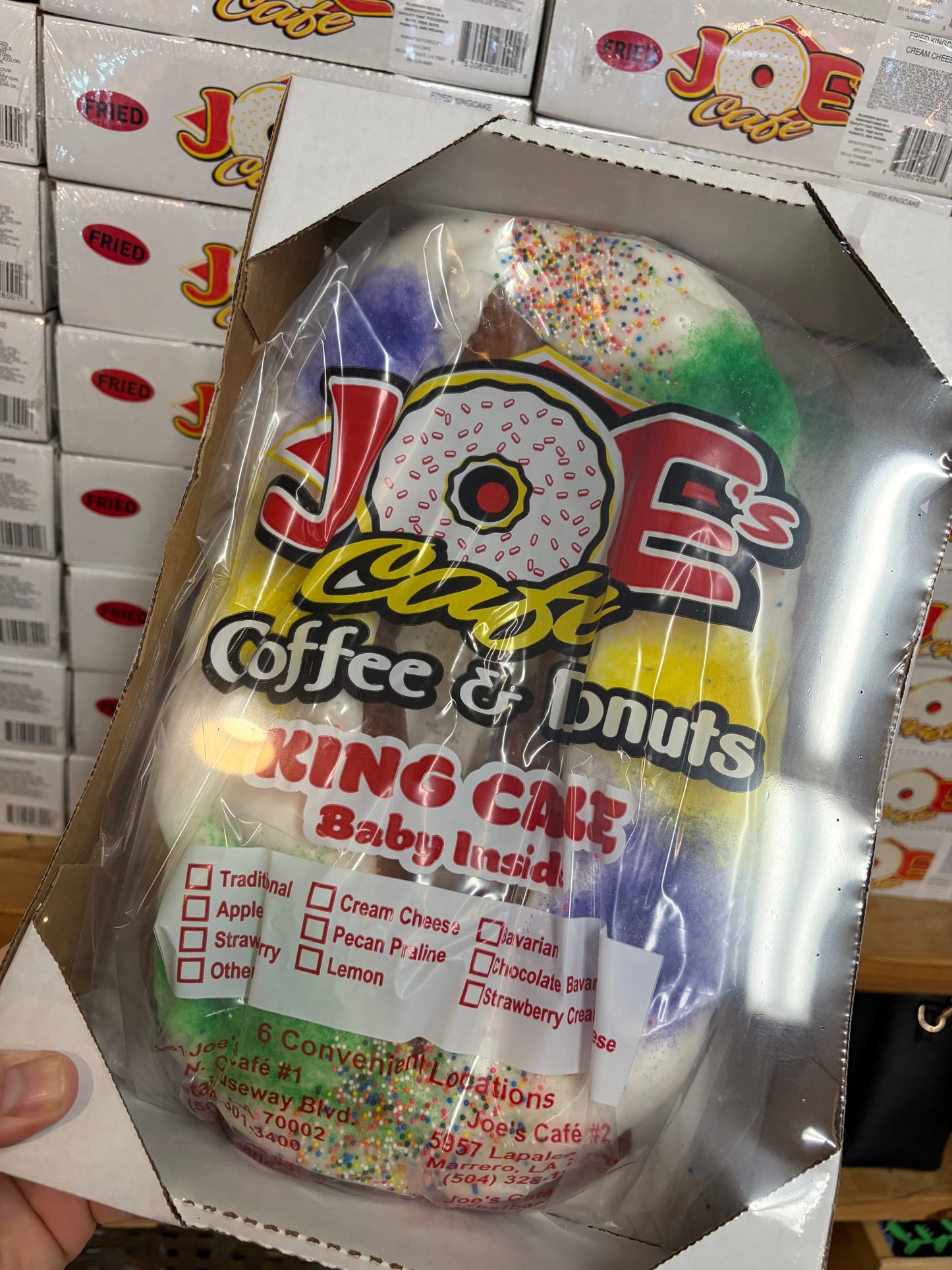 Joe's Cafe Fried King Cakes