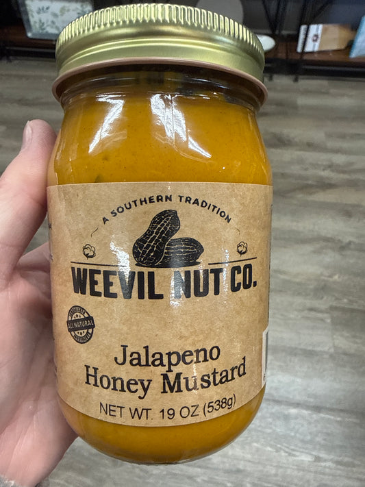 Gourmet Weevil Nut Jalapeno Honey Mustard (19oz)
