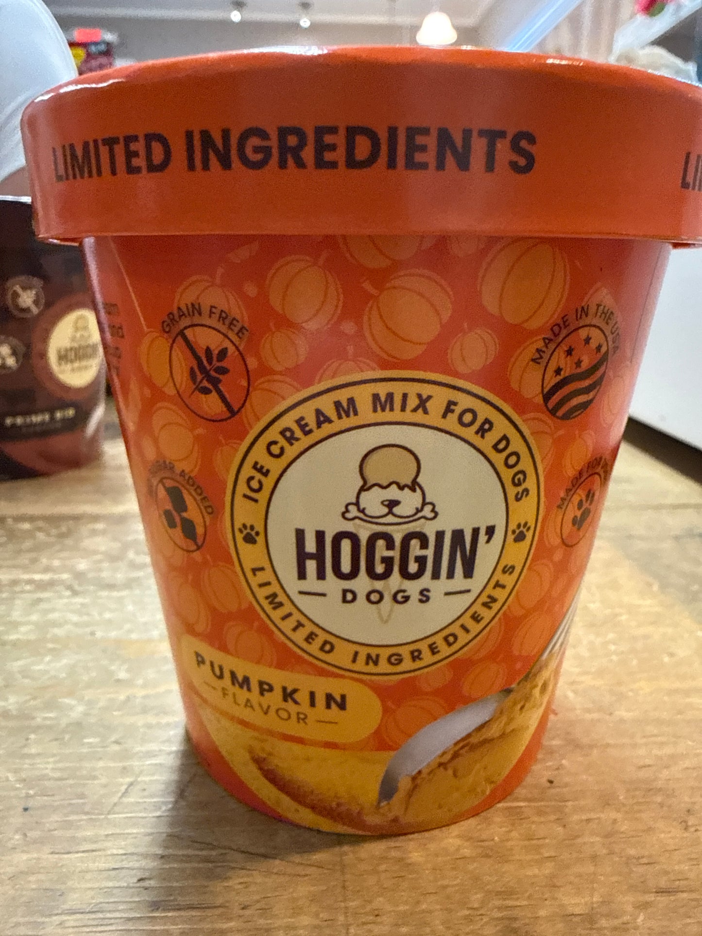 Hoggin Dogs Ice Cream - Pumpkin