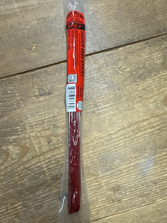 Amish Spicy Smokie Beef Sticks