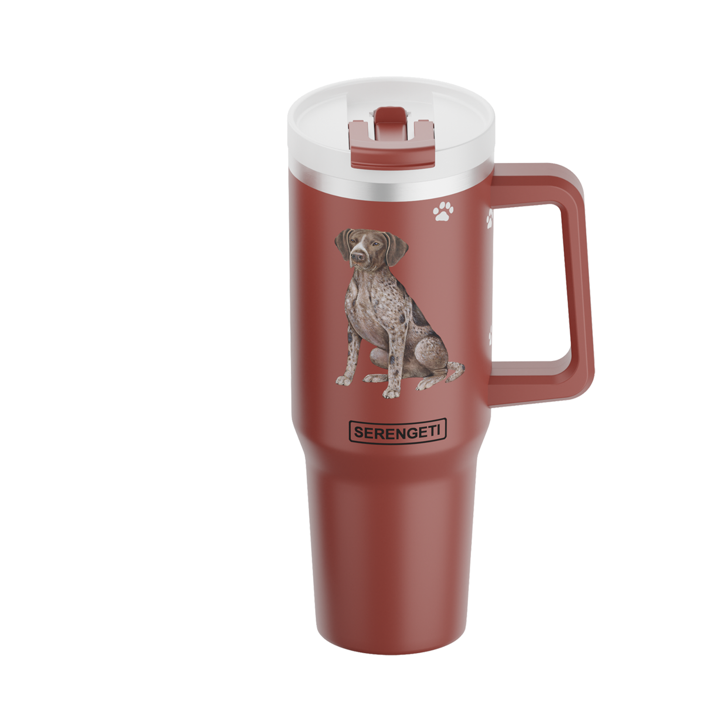 40oz German Shorthaired Pointer Tumbler 3D Printed Insulated