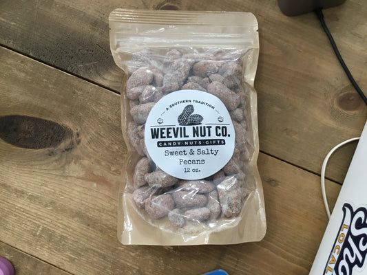 Sweet and Salty Pecans 12 oz.