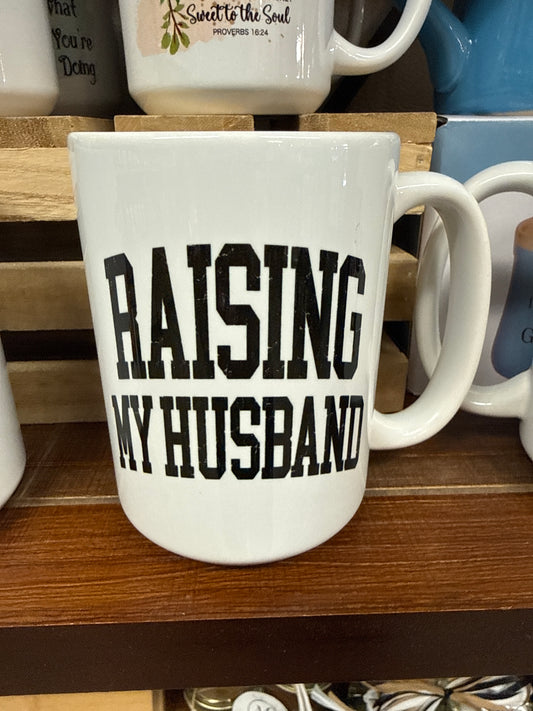 Raising My Husband Mug