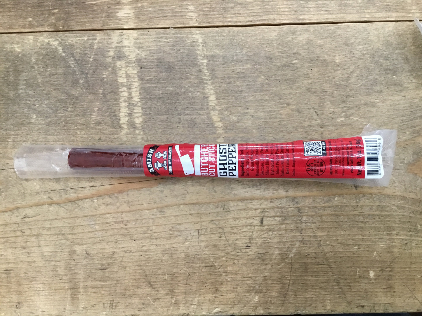 Amish Ghost Pepper Butcher Cut Stick