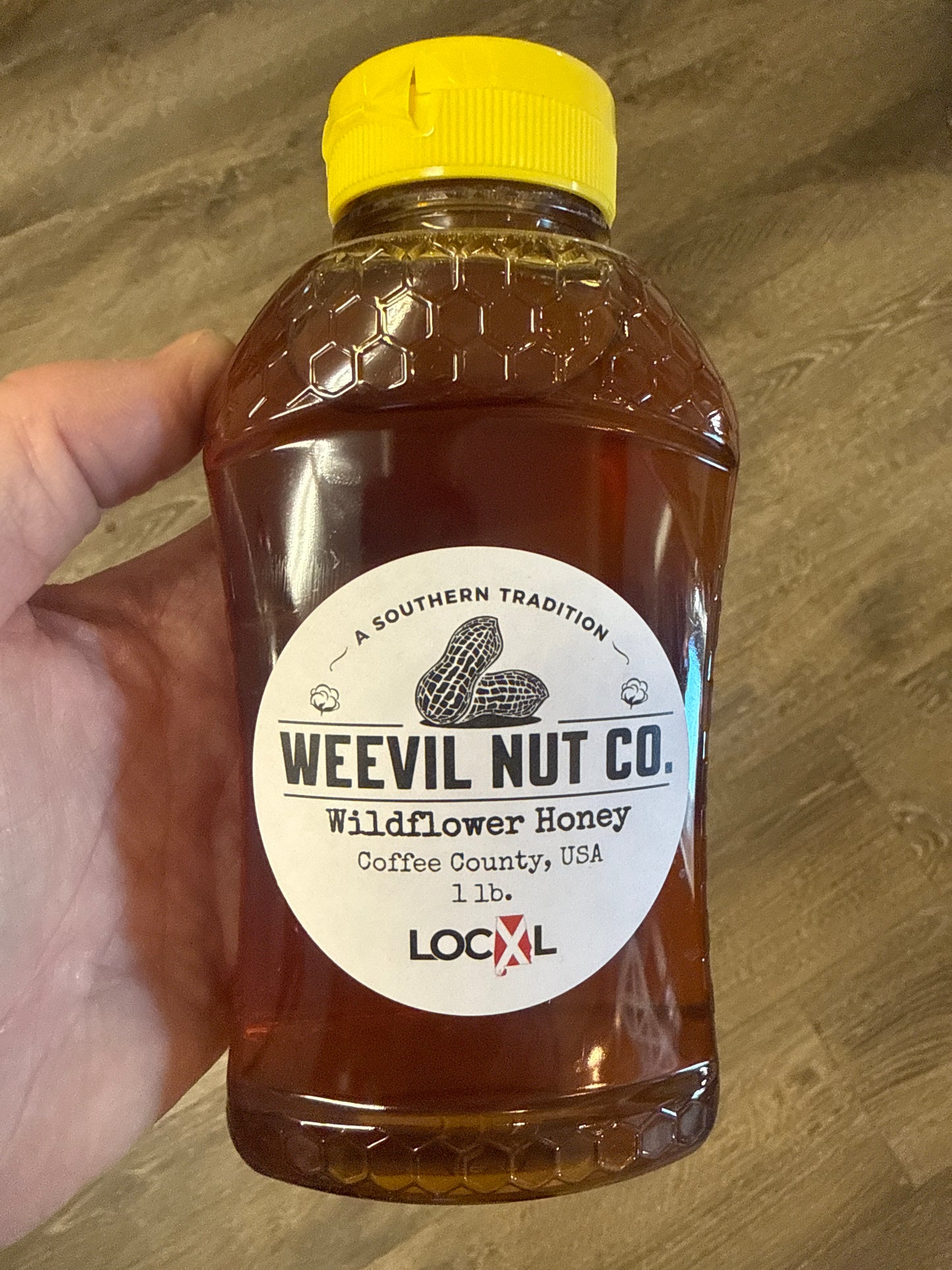 Weevil Nut Wildflower Local Honey 1# Plastic/Glass